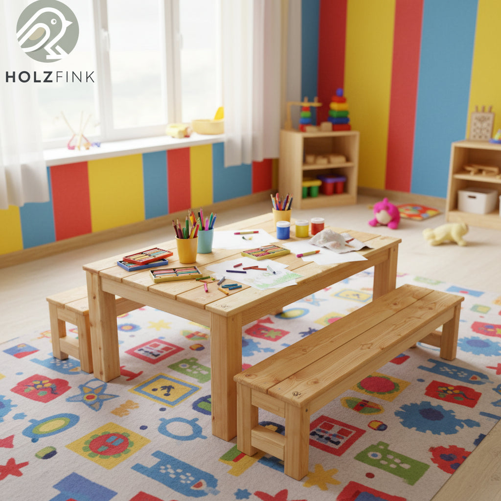 Außenbank-Set mit Tisch von Holzfink (1)