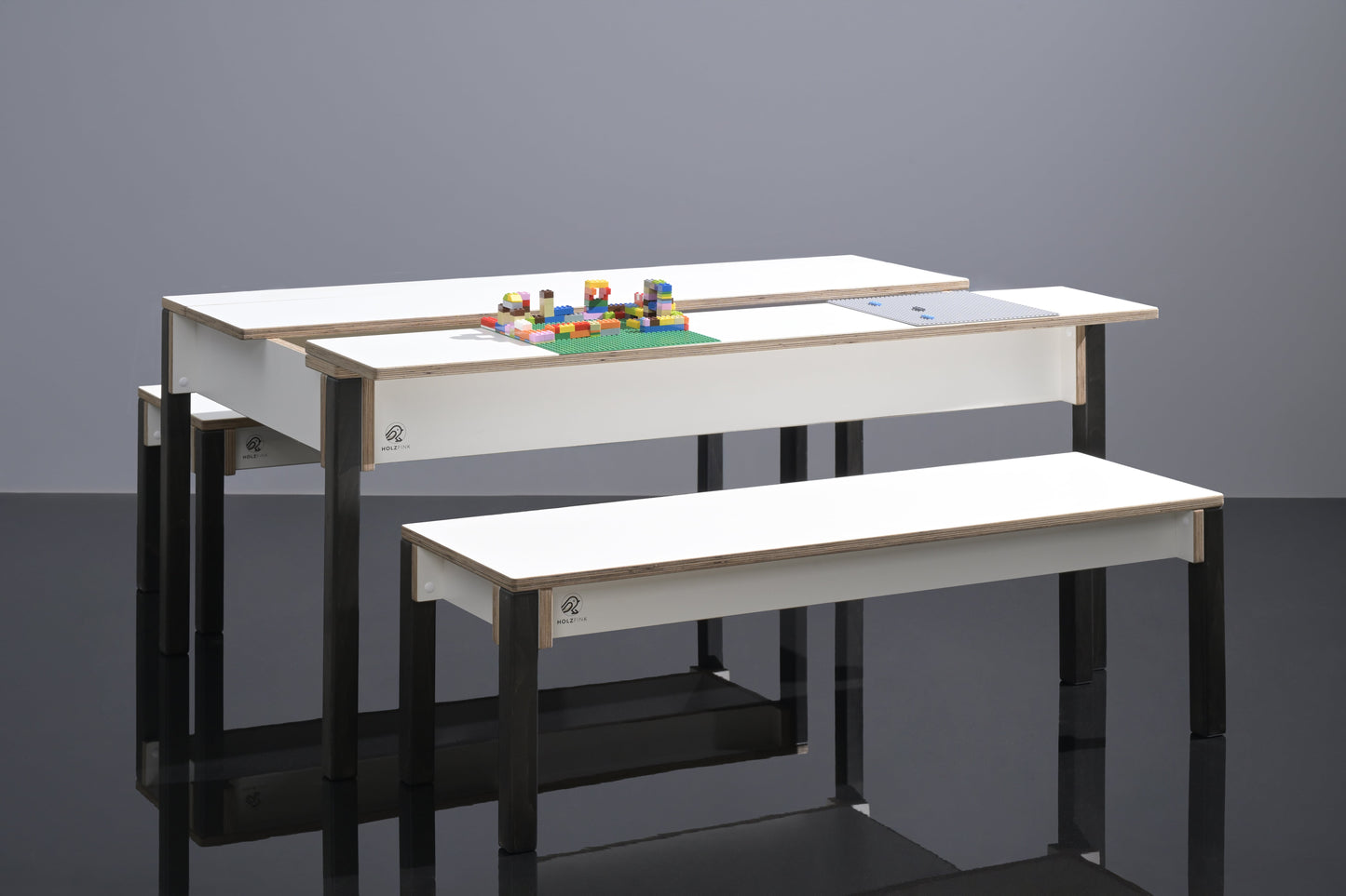 Multifuchs - Spieltisch mit 2 Bänke von Holzfink (2)