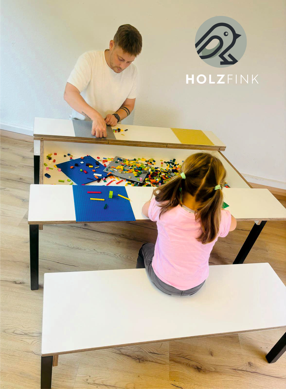 Multifuchs - Spieltisch mit 2 Bänke von Holzfink (7)