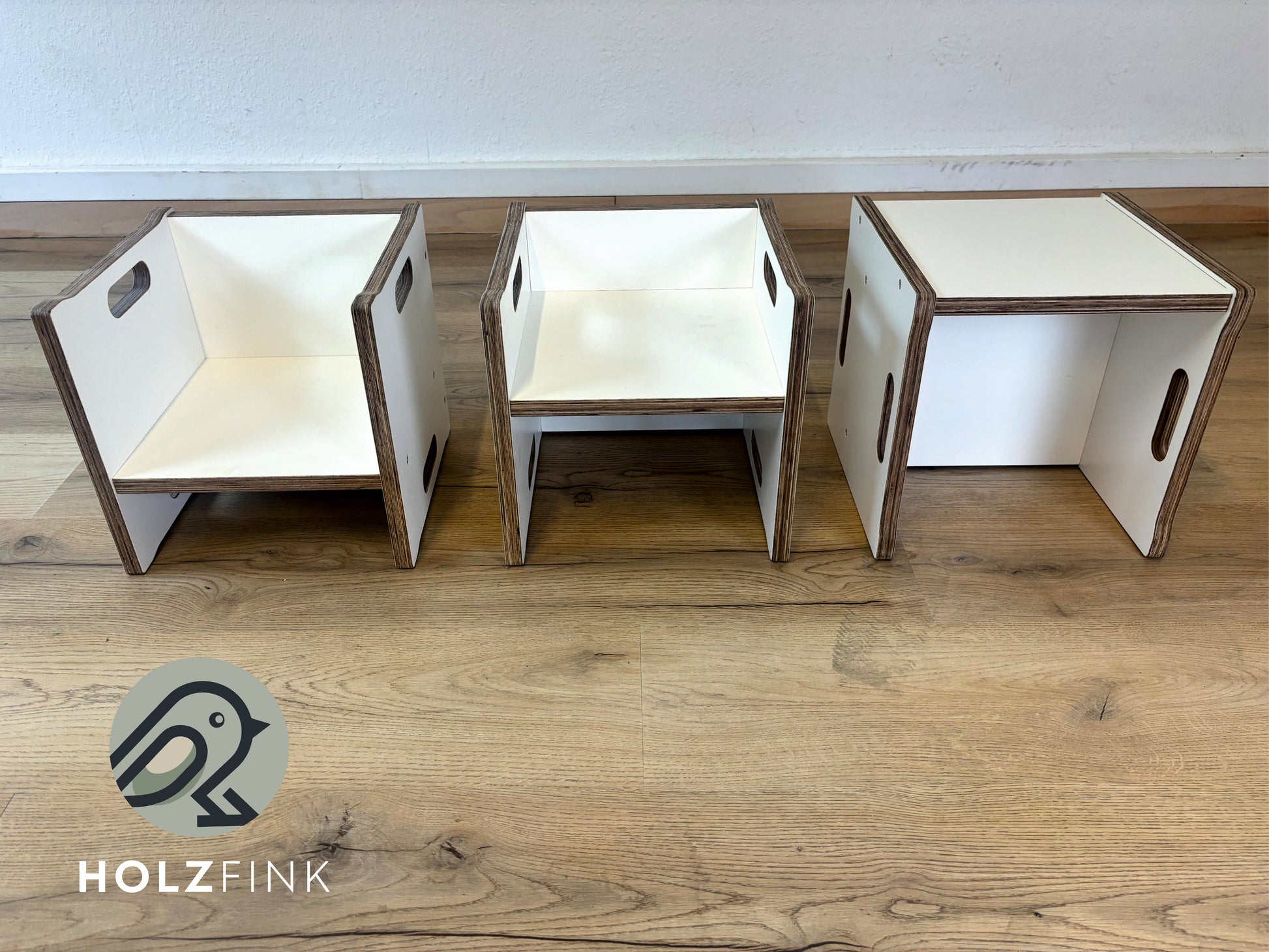 Multifunktionales Sitzwürfelset mit Tisch von Holzfink (4)