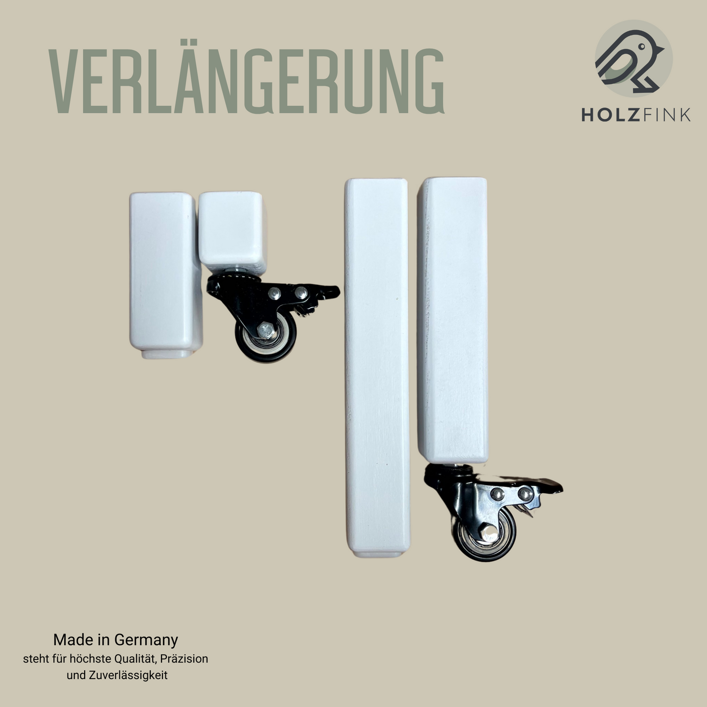 Tischbeinverlängerung von Holzfink